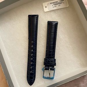 michele 16mm alligator strap